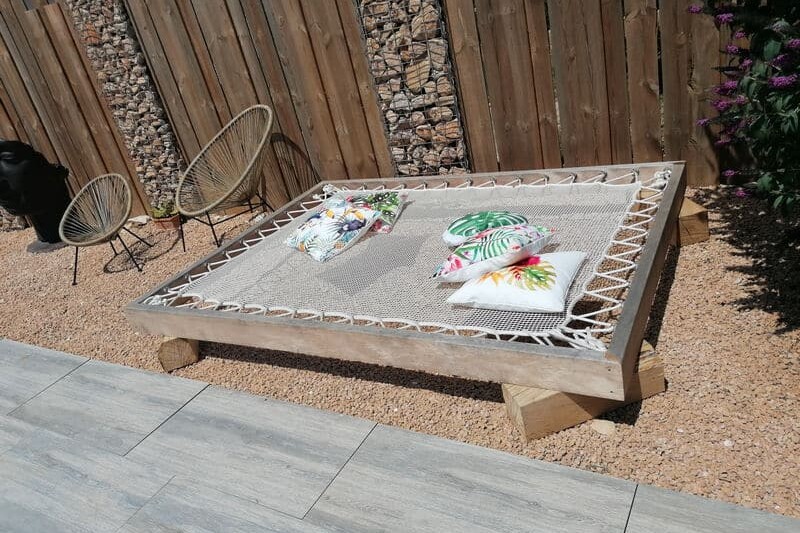 Filet sunbed transat