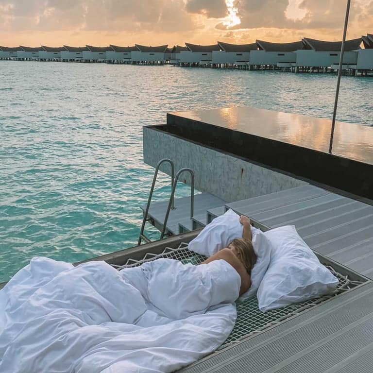 Filet exterieur hotel luxe