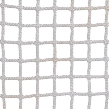 filet blanc maille 30x30