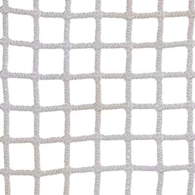 filet blanc maille 30x30