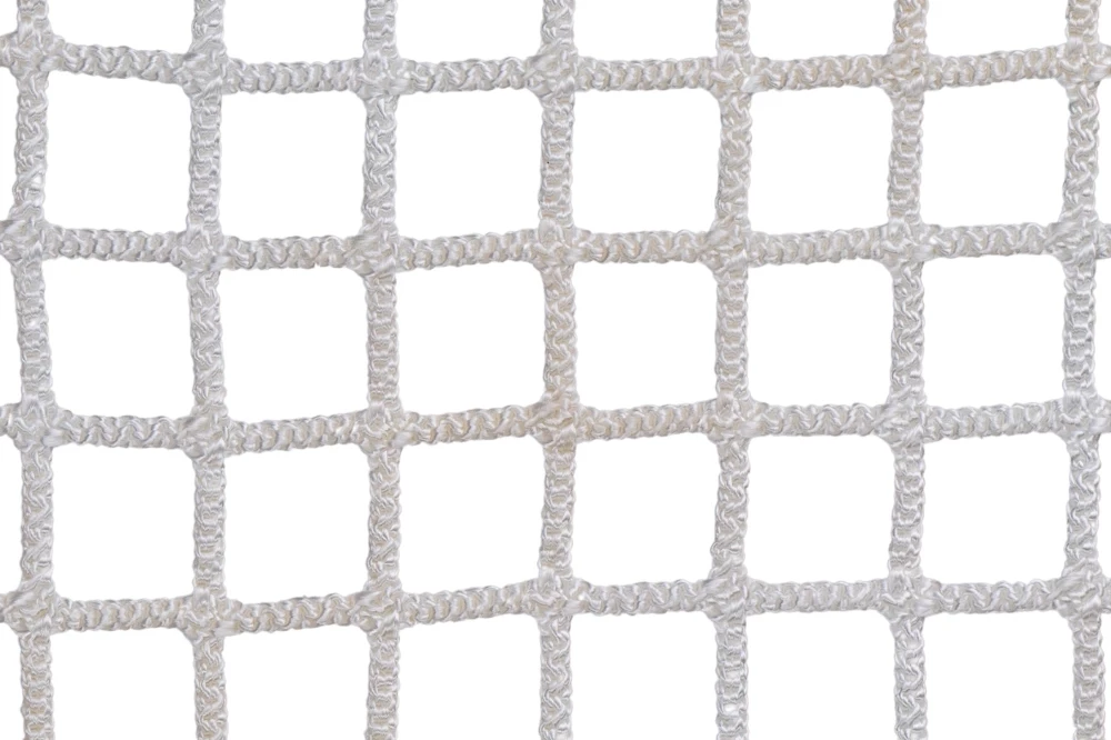 filet blanc maille 30x30