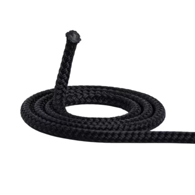 cordage noir 6mm pour filet
