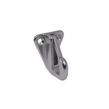 Semi-automatic carabiner on plate