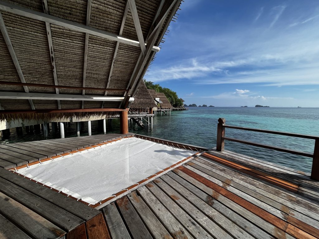 floating deck hammock