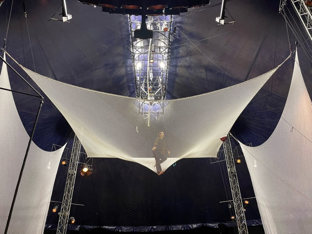 filet sur mesure cirque