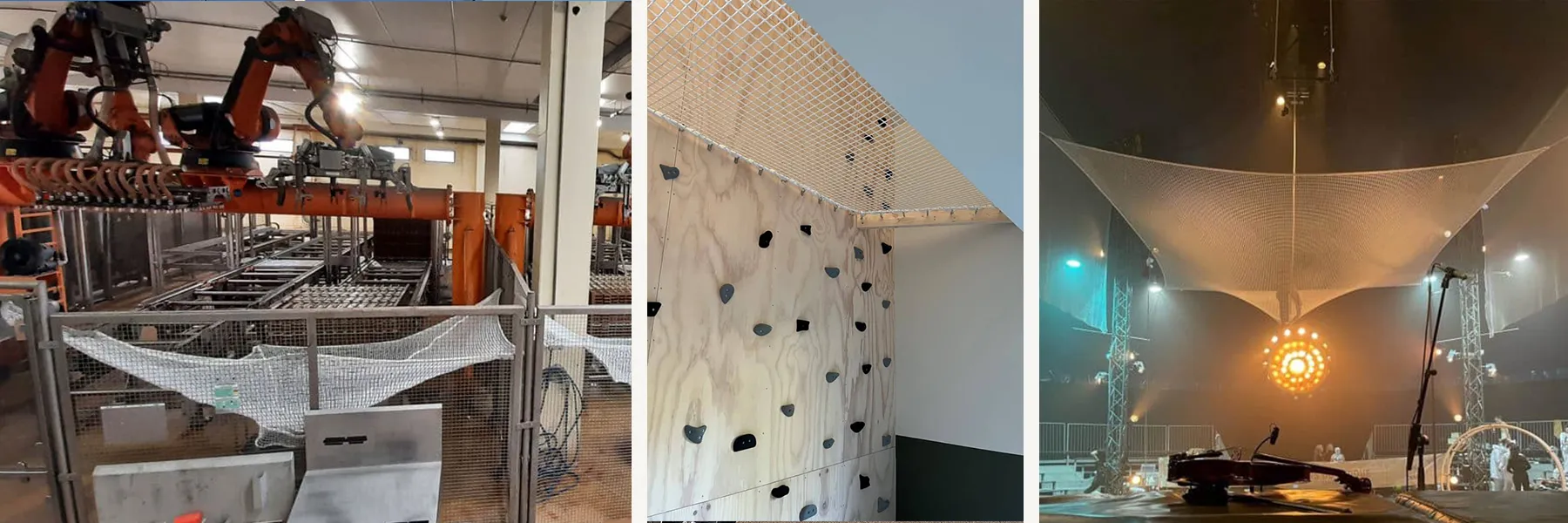 filets industrie evenements spectacles sports