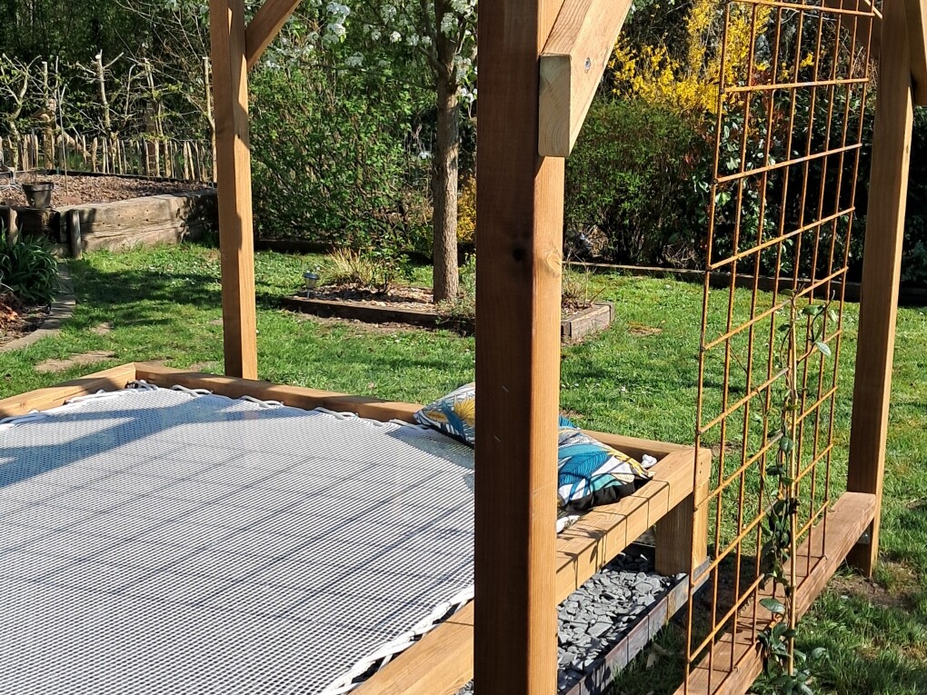 filet exterieur pergolas Sunbed