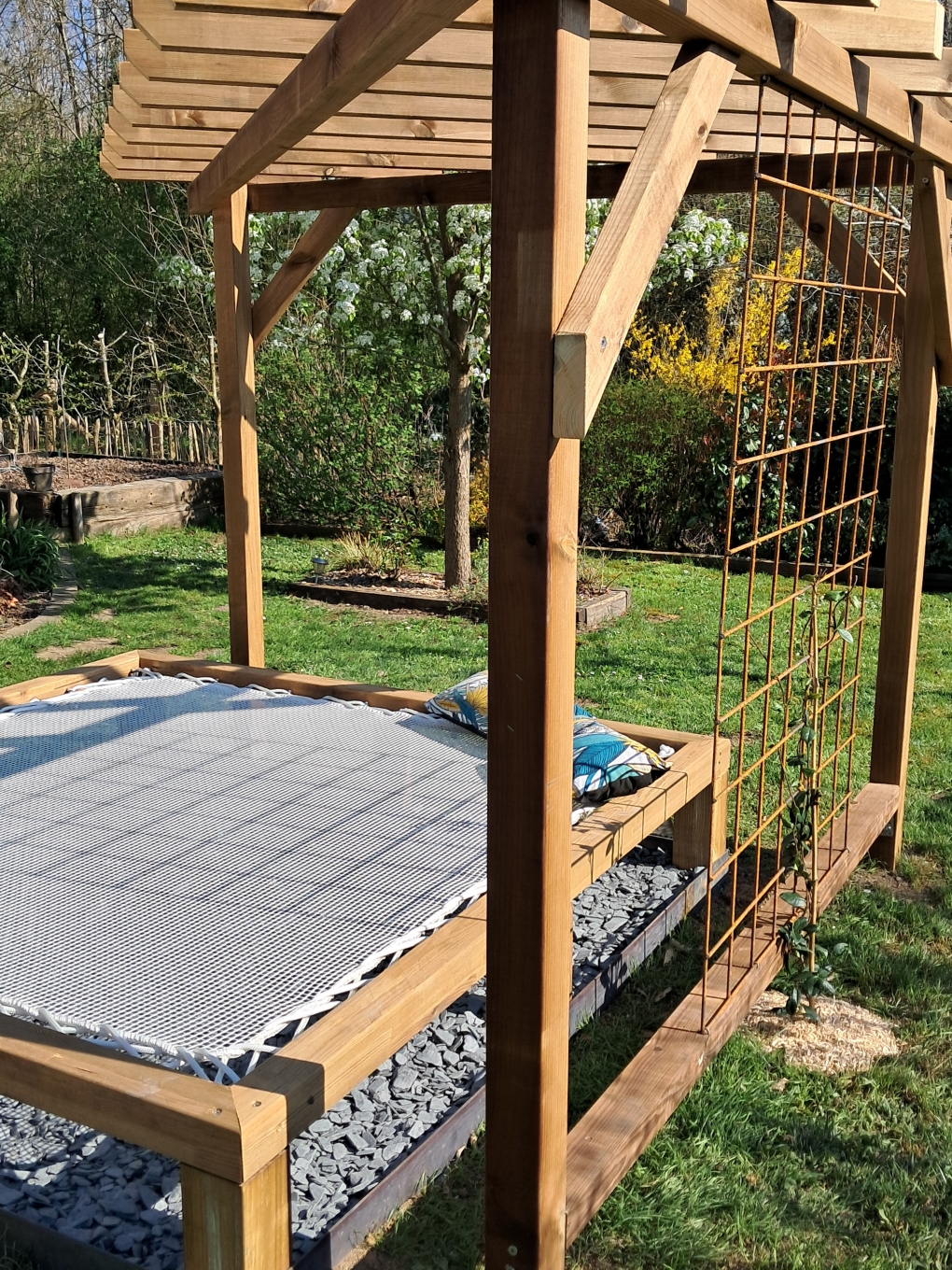 Pergolen Plan large Sunbed