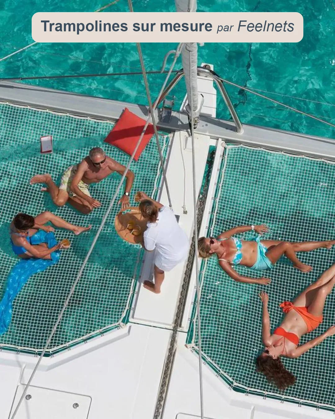 filet trampoline Lagoon 620