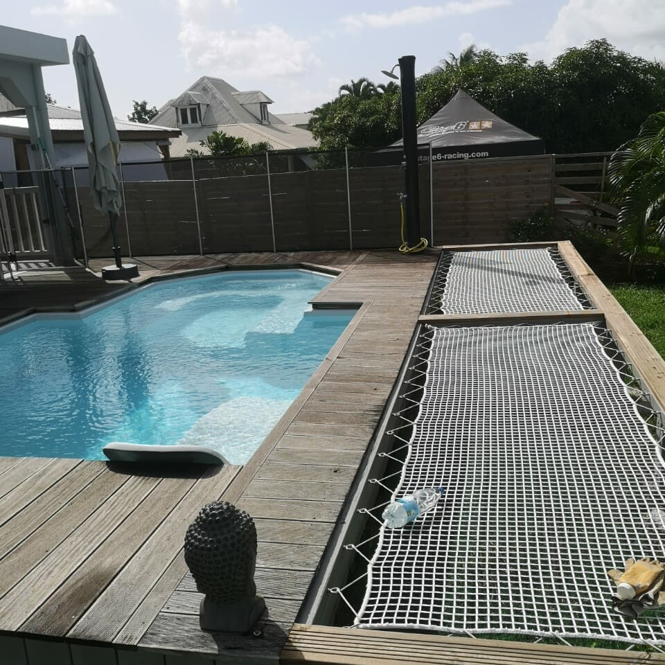 filet bord piscine sunbed