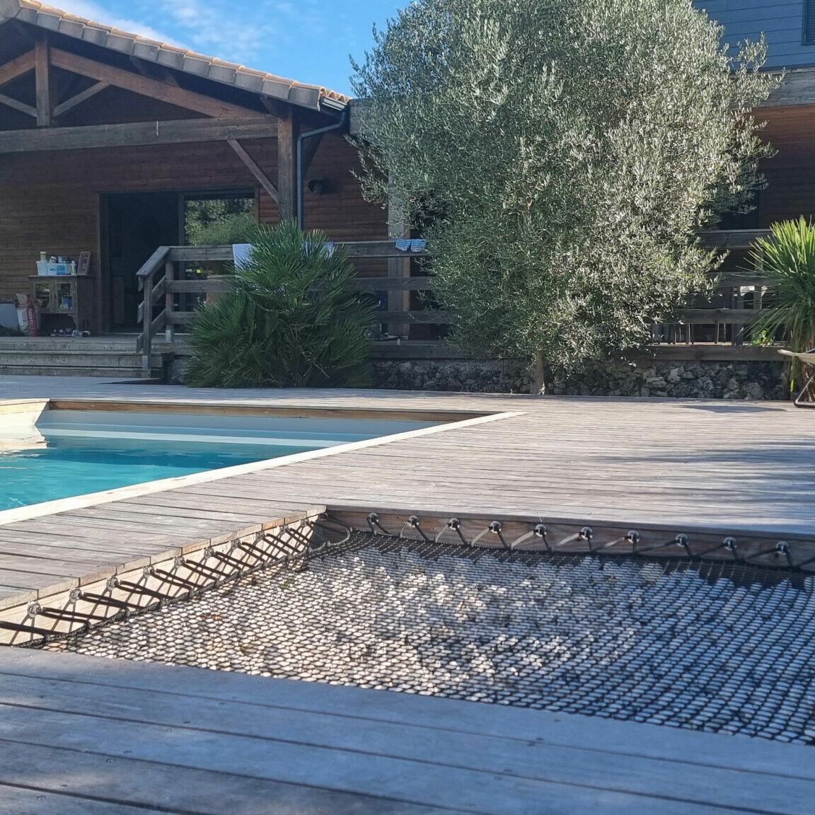 filet terrasse piscine particulier