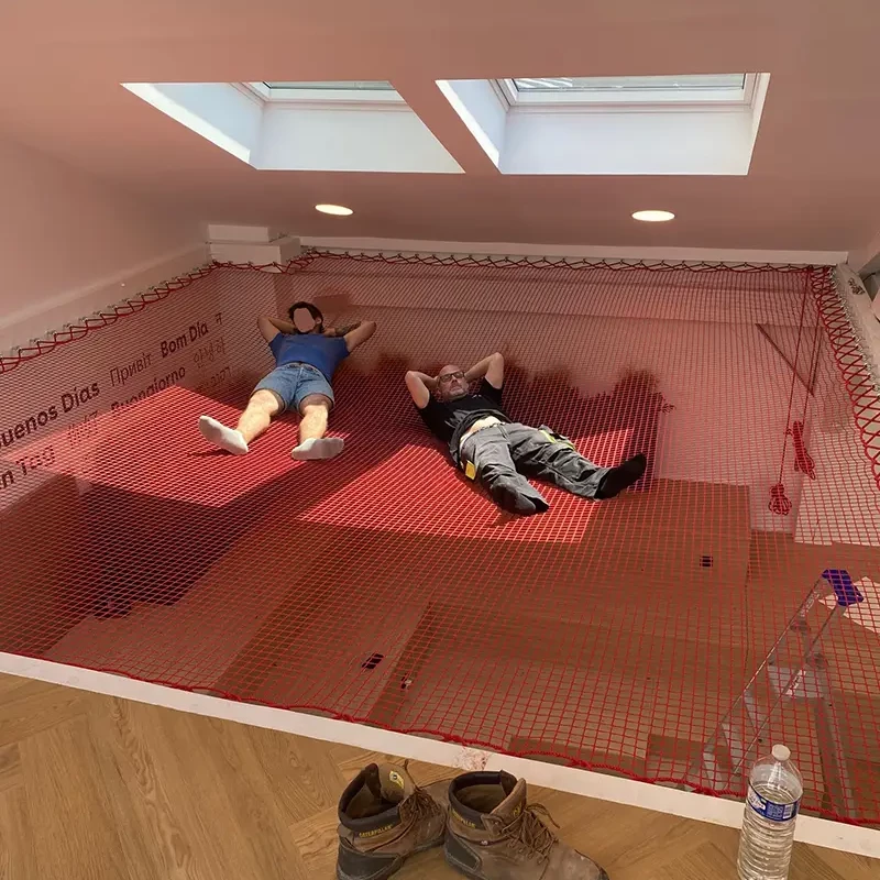 filet interieur rouge entreprise