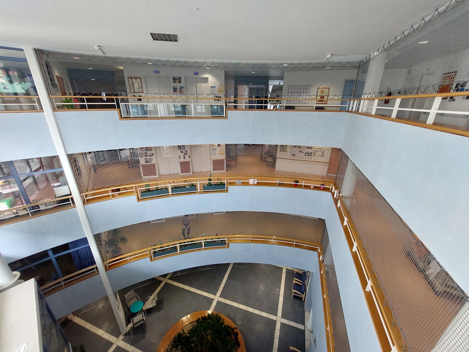 Geländernetz nach Maß - Treppe Mezzanine Balkon - Feelnets